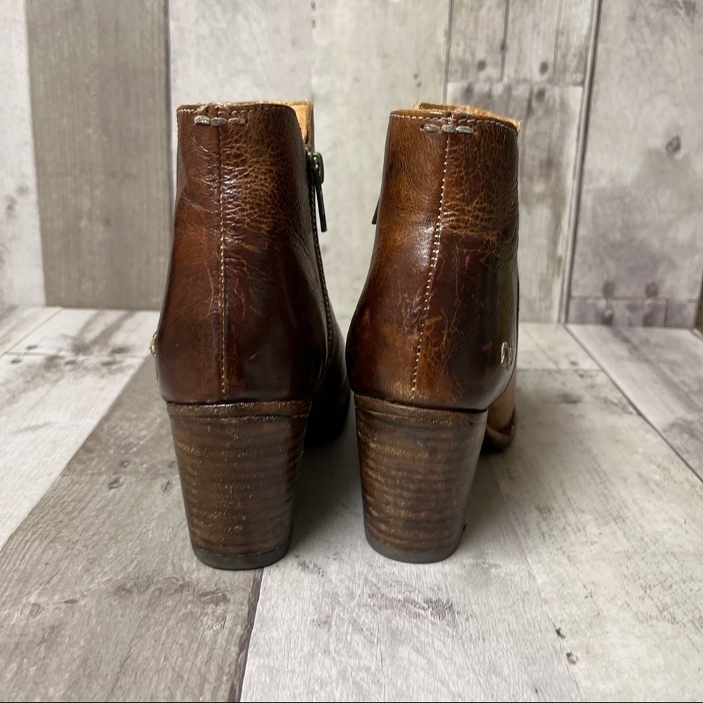 Bed Stu Yell Distressed Leather Booties Size 6.5 - Picture 12 of 16